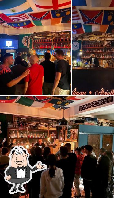 Gli interni di The Garrison Club