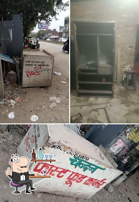 The interior of Dada Eggs Roll Corner