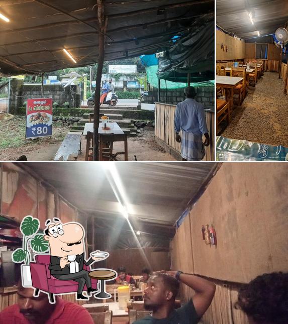 The interior of Dharavi Thattukada