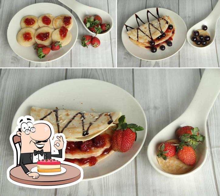 Cheesecake at La Belgn Waffles N Creps