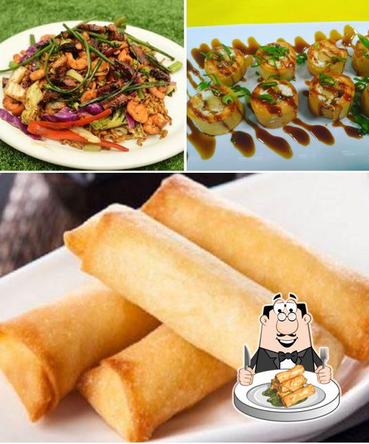 Rolinho primavera em Top Cozinha Oriental Yakissoba, Sushi e Temaki Atrás do Extra da Rótula
