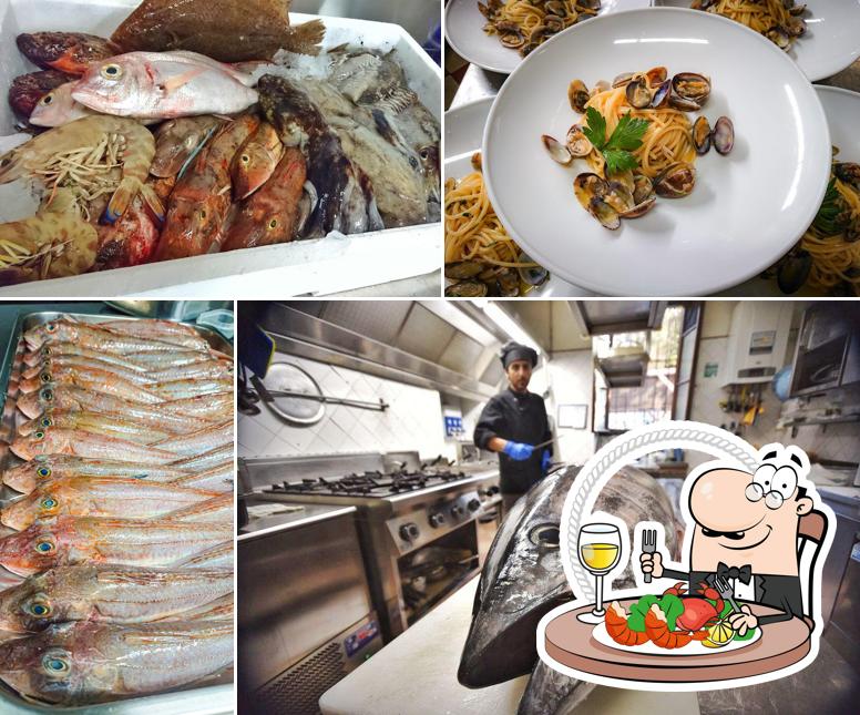 Ordina la cucina di mare a Alamare Ristorante
