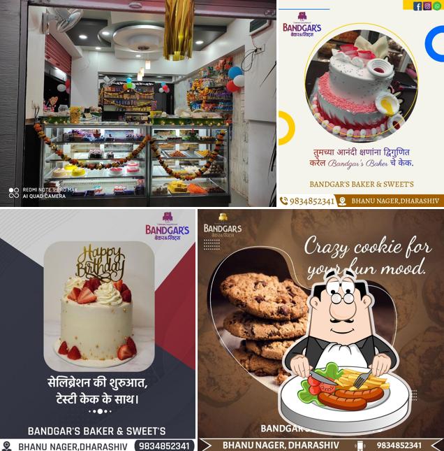 Meals at Bandgar's Baker & Sweet's