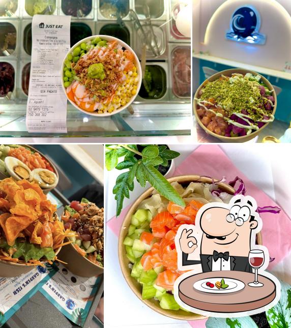 Ceviche al Garden's fish