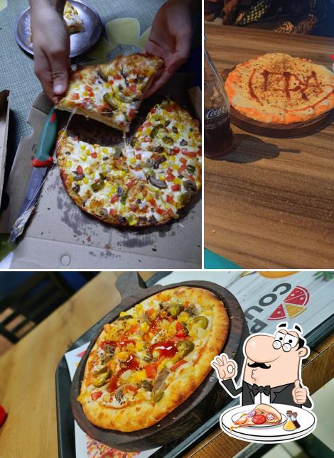 Order various types of pizza