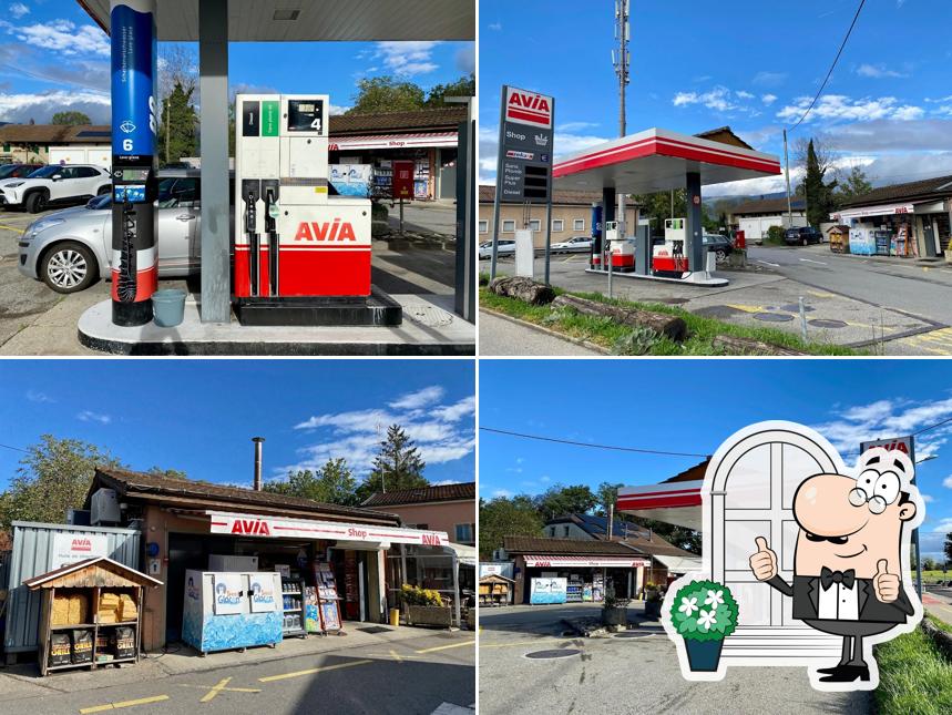 Gli esterni di AVIA Eaumorte/Cartigny - Station-service avec shop