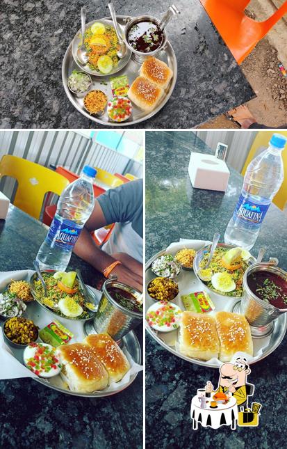 Meals at Tukaimata special dahi misal