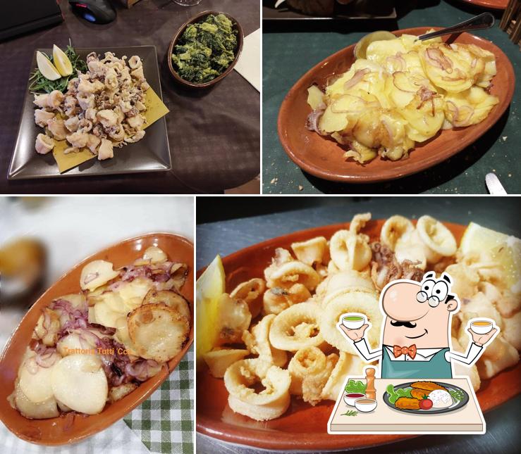 Platti al Trattoria Tutti 'ccà
