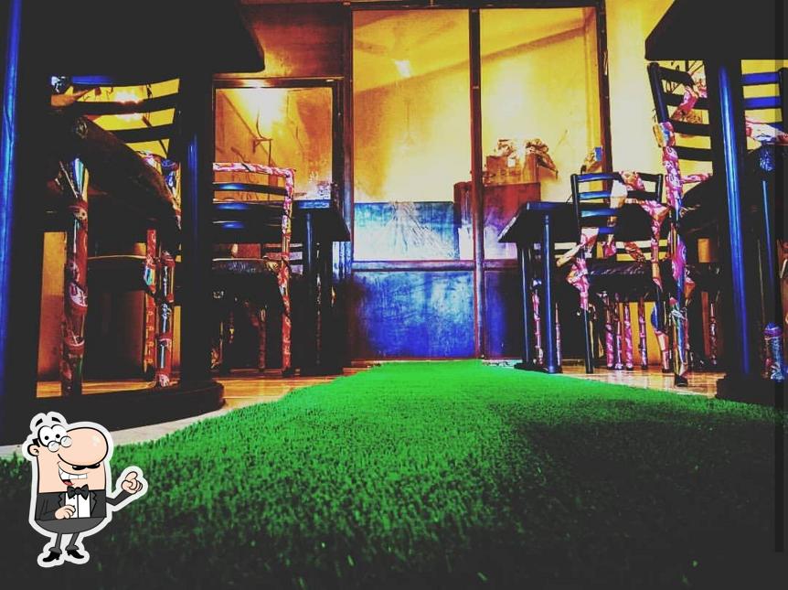 Take a seat at one of the tables at Tasty Chinese Corner