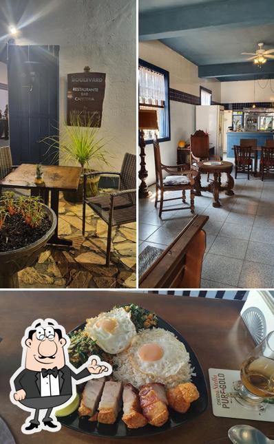 A ilustração do Boulevard Tiradentes’s interior e comida