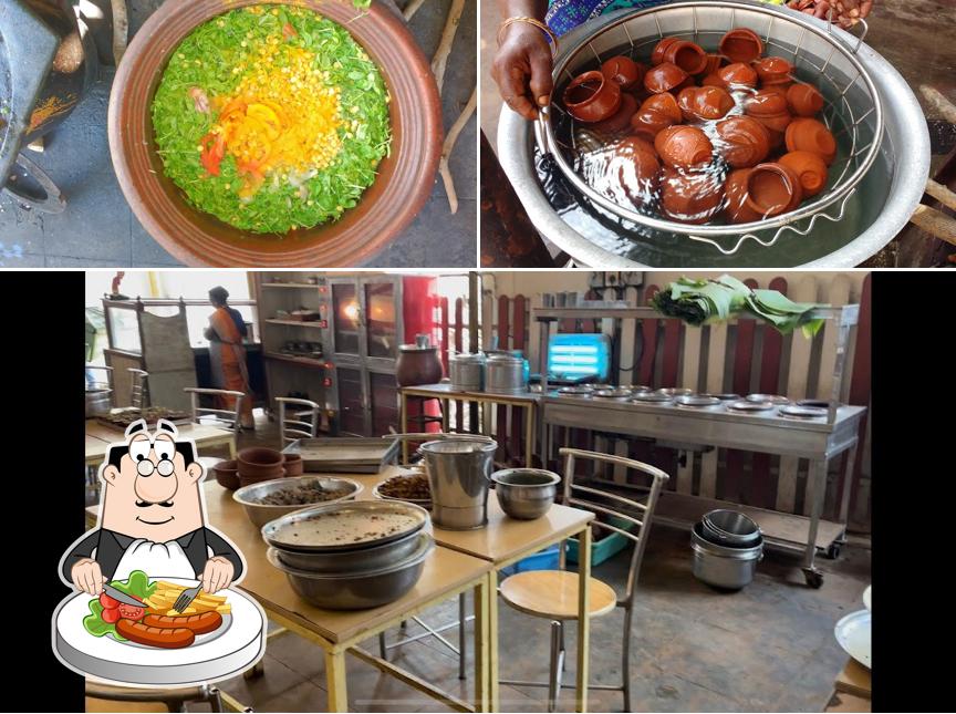 Food at Chellammal Manpaanai Samayal