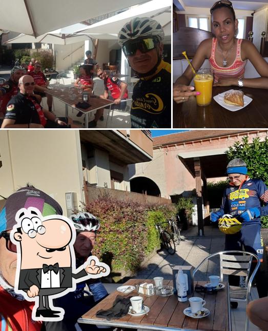 Gli interni di Caffe `Antica Pesa
