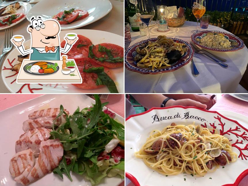 Platti al Hotel Buca di Bacco