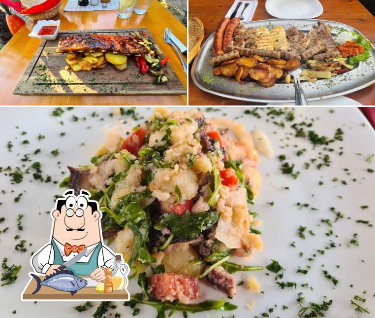 Salmone grigliato al Restoran Dupin