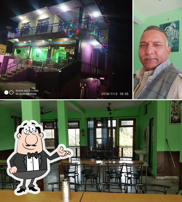 The interior of Sharma Home Stay and Foods