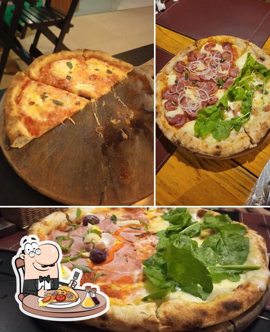 No Casa Mineira - Orla de Porto Seguro, você pode conseguir pizza