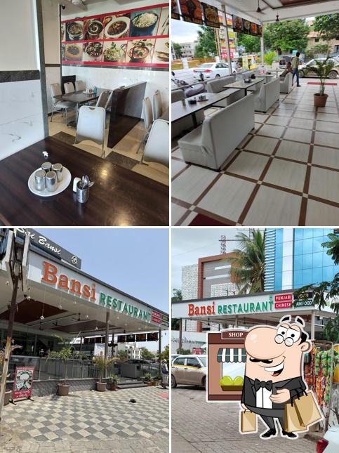 The exterior of Bansi Restaurant