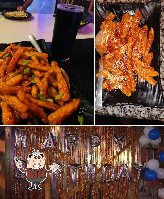 Food at Down Town Family Restaurant & Cafe