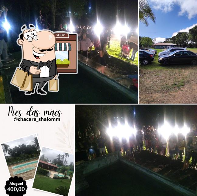Veja imagens do exterior do Chácara Shalon