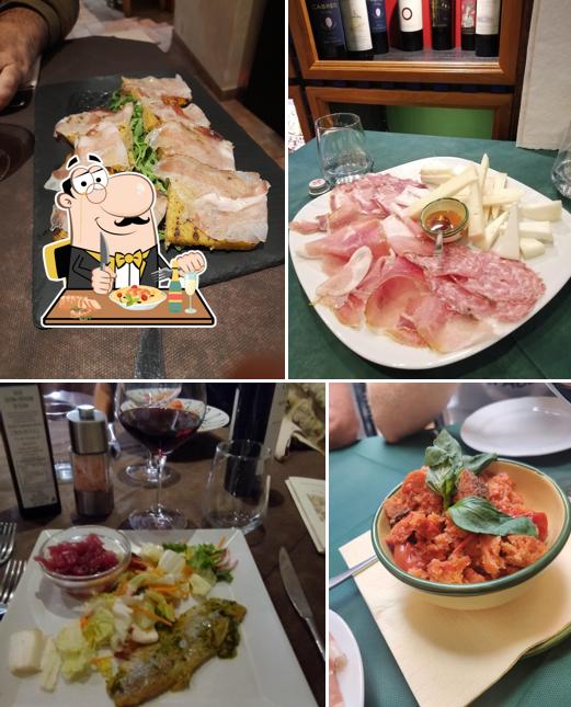 Cibo al Osteria Le Rughe di Cortona
