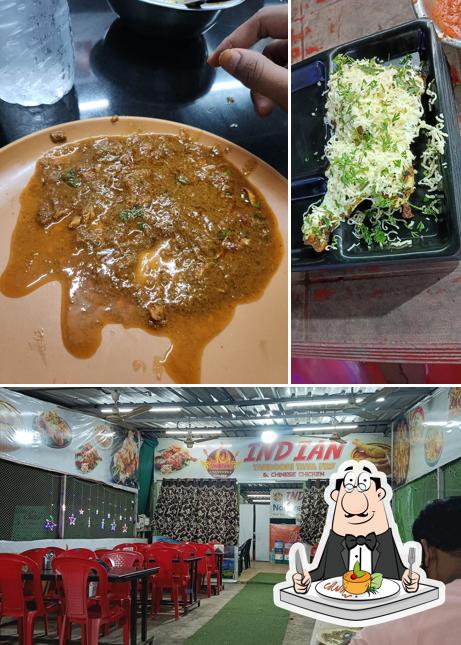 Check out the picture showing food and interior at Red Chilly Nonveg