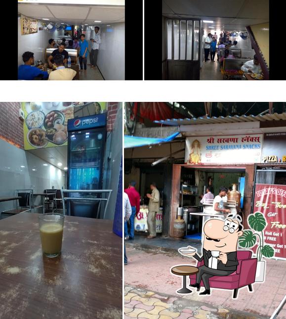 Check out how Shree Saravana Snacks looks inside