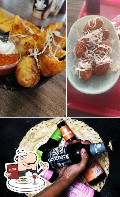 Among various things one can find food and beer at Chai Sutta Bar Sonipat