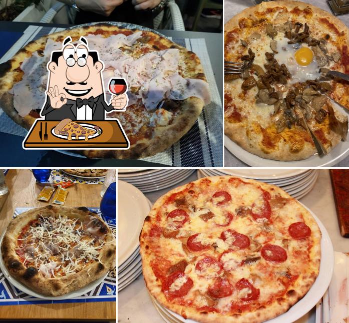 Ordina tra le molte varianti di pizza