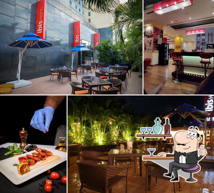 The interior of The Hub Alfresco