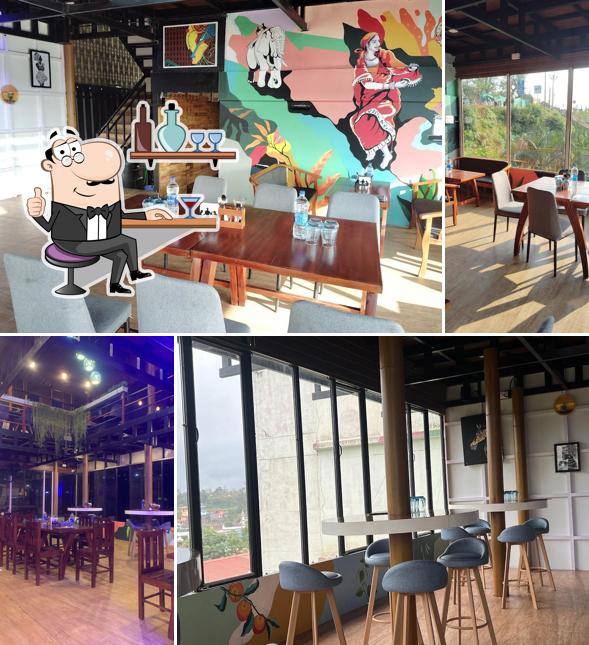 The interior of Kimberly coorg