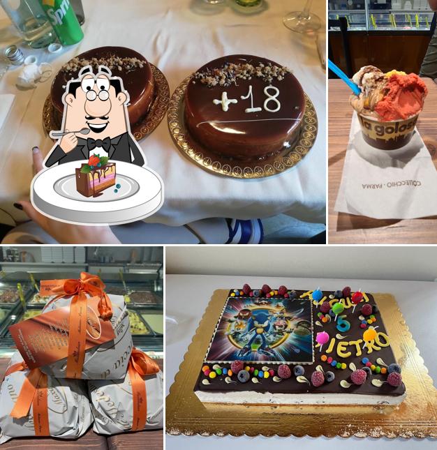 Torta al cioccolato al Gelateria La Golosa