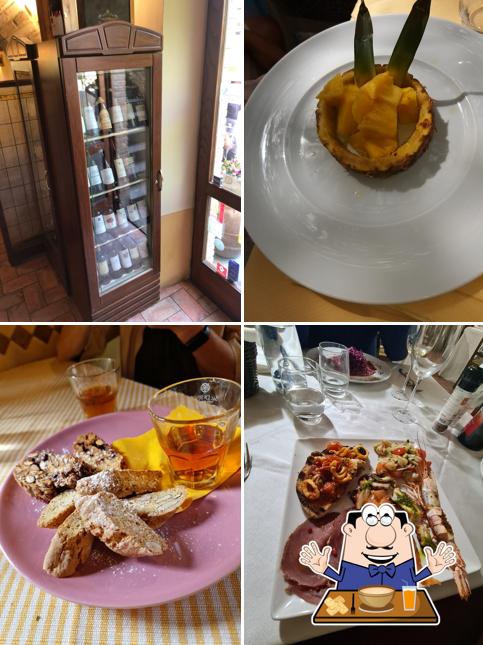 Cibo al Ristorante La Pieve Vecchia