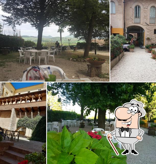 Goditi la vista dagli esterni di Bar Giardino Bonci