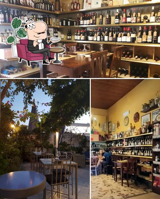 Gli interni di À Putia - Enoteca e Cucina