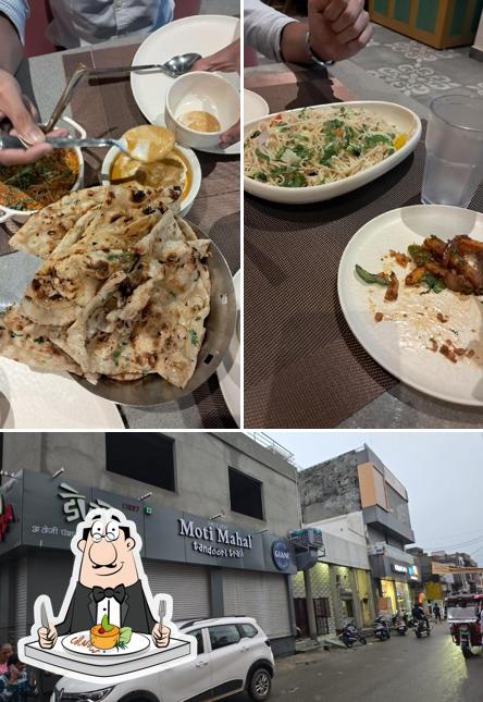 The restaurant's food and exterior