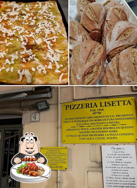 Platti al Pizzeria Lisetta