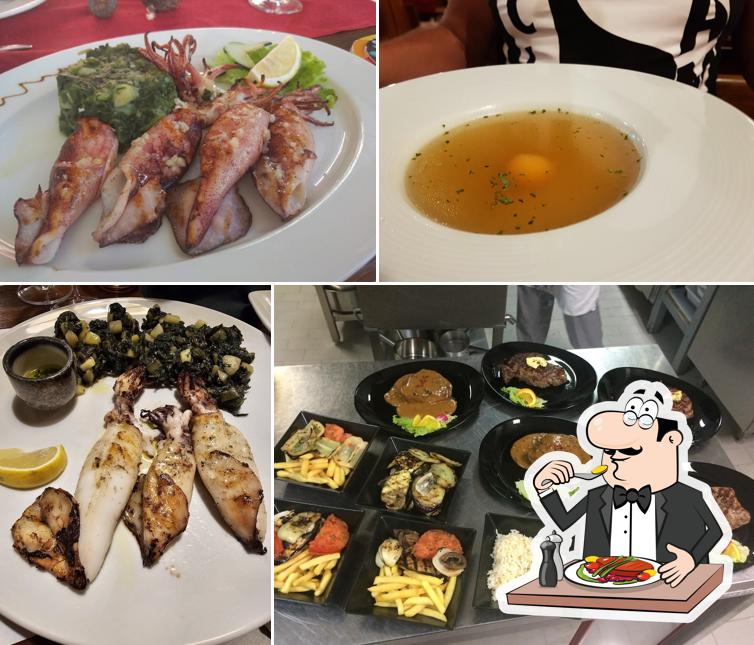 Platti al Restaurant Volat Brela