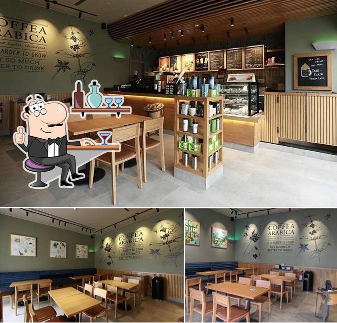 Check out how Starbucks looks inside
