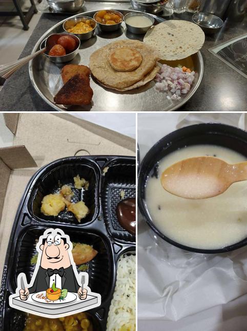 Food at Rotlo The Dining Hall Best Gujarati Thali