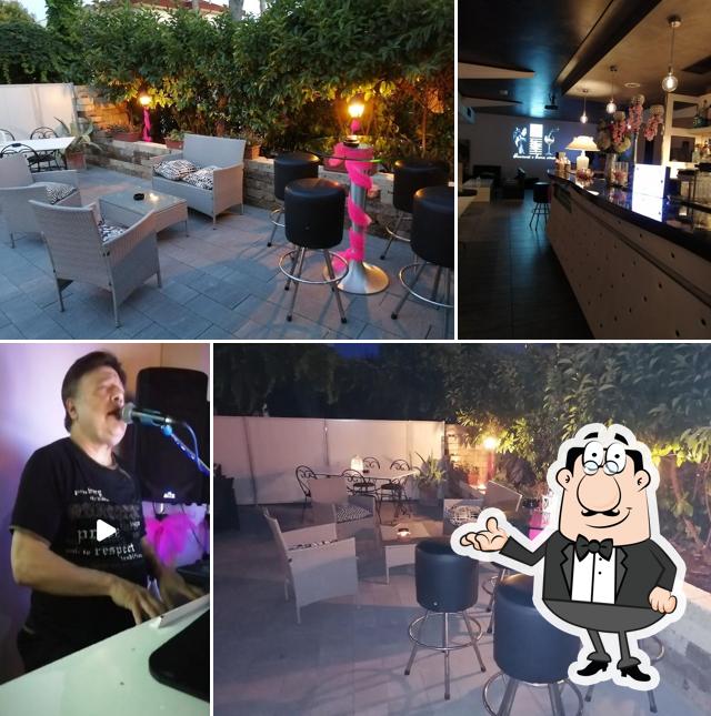 Gli interni di Kristal Pianobar Riccione