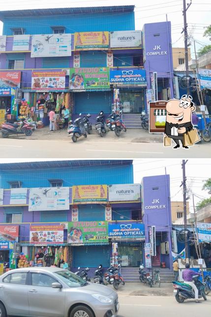 Check out how Ashwins Sweets looks outside