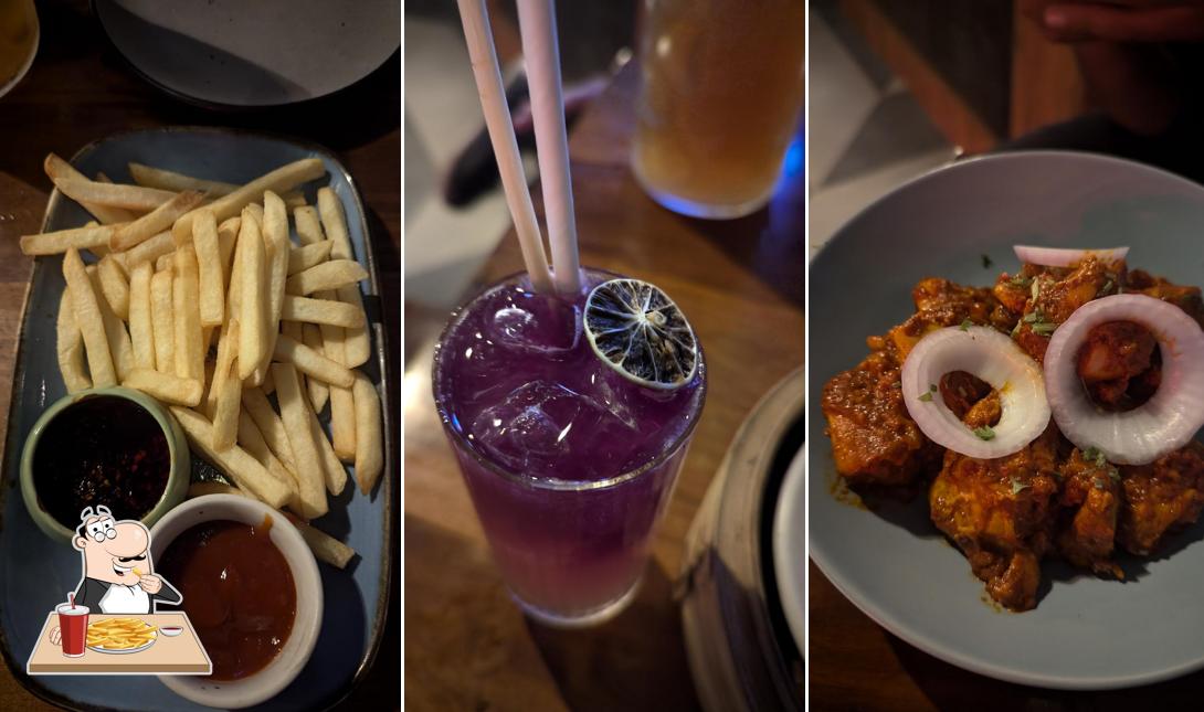 French fries at OMEGA-IX