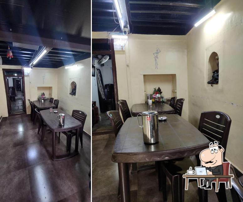 The interior of PRABHALE'S The House of Non - Veg