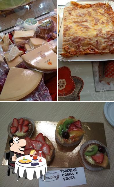 Piatto di formaggi al Panificio e Pasticceria Vazzoler S.r.l