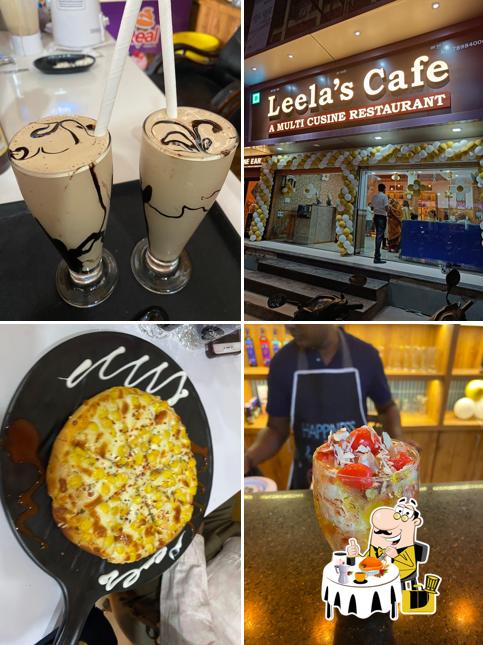 Meals at Leela's Cafe - Family Restaurant
