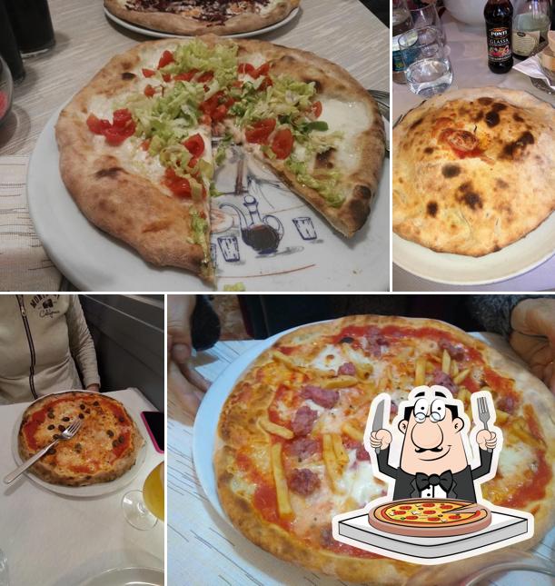 Scegli tra le svariate varianti di pizza
