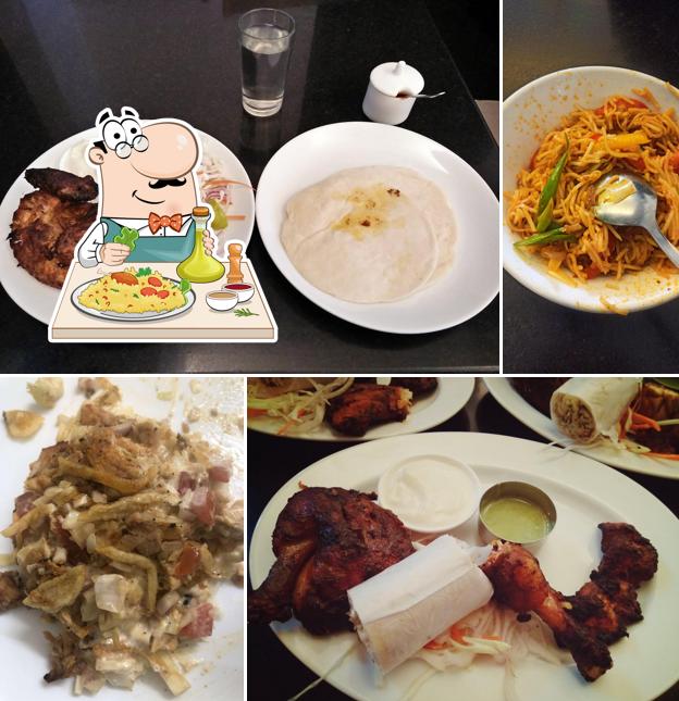 Food at Buraq Family restaurant