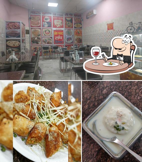The picture of Gau Ganga Gauri Vaishno Dhaba and Sweets’s food and interior
