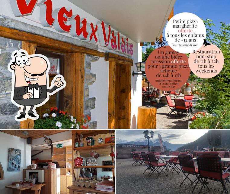 Siediti a un tavolo di Le Vieux Valais & Aftersky