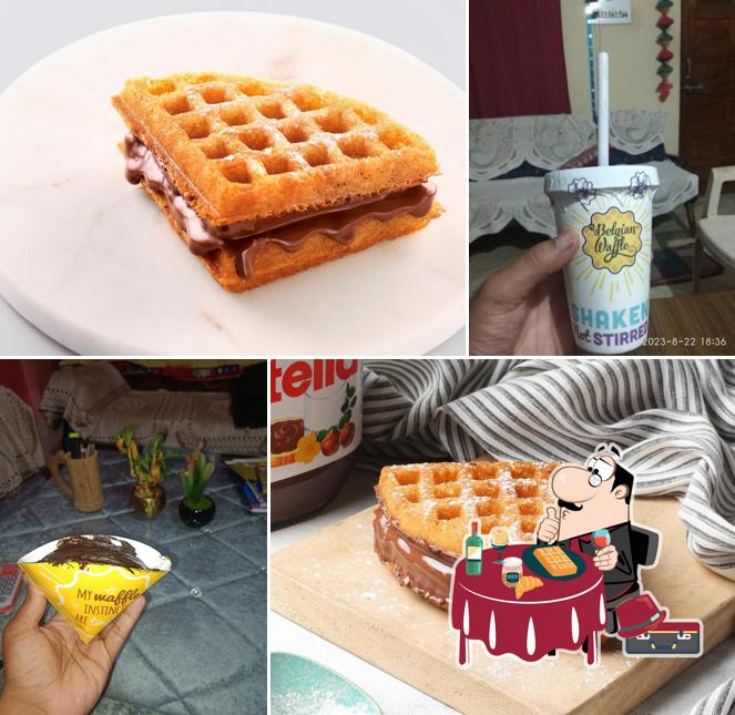 Waffles at The Belgian Waffle Co